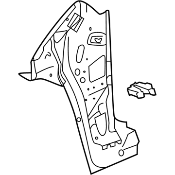 GM 84482957 Inner Hinge Pillar