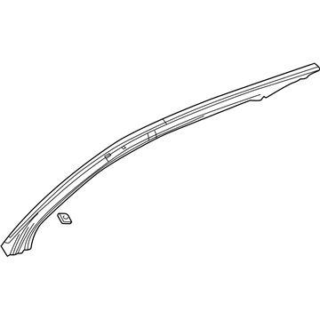 GM 84573057 Weatherstrip Pillar Reinforcement