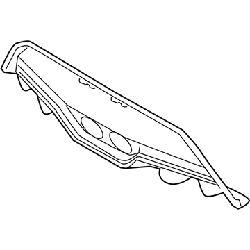 Hyundai 86612-2V521 Cover-Rear Bumper Lower