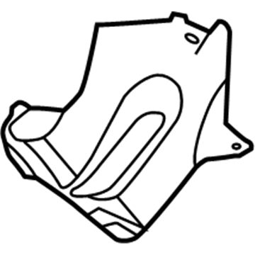 Hyundai 86695-2V500 Cover-Rear Bumper Side Under