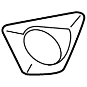 Hyundai 86623-2V500 Cover-Rear Bumper Fog Lamp, LH