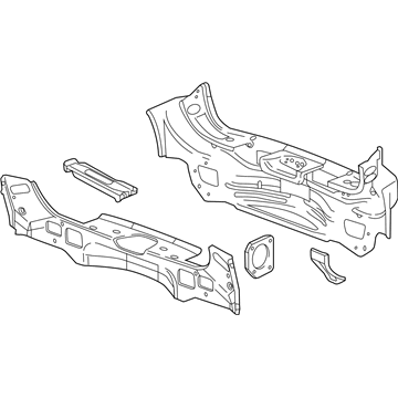 GM 23247579 Rear Body Panel