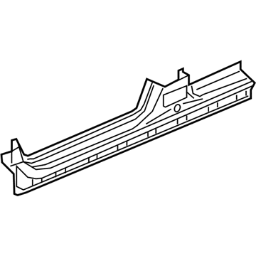 Honda 04631-TBA-A01ZZ Panel, R. Side Sill