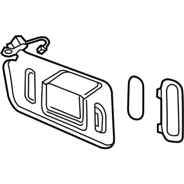 GM 84538126 Sunvisor