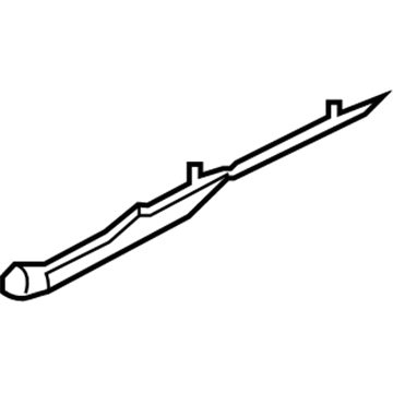 Toyota 75632-04010 Rear Molding