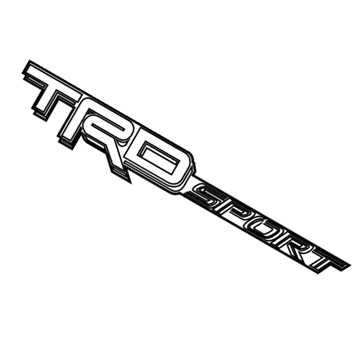 Toyota 75996-04080-A0 Decal