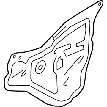 Honda 72321-T0A-A11 Seal, R. FR. Door Hole