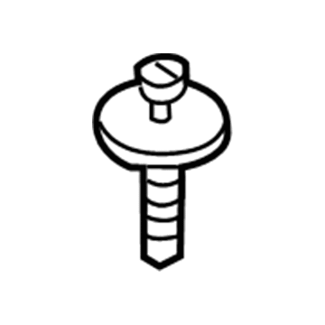 BMW 07-14-9-110-670 Hexagon Screw For Plastic