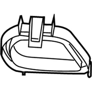 BMW 63-12-6-943-483 Lamp Cover Low Beam