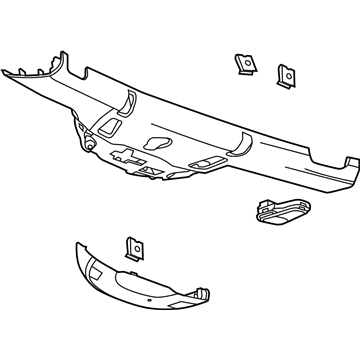 GM 84601724 Header Trim
