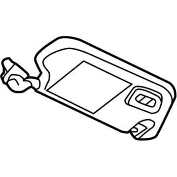 GM 84445346 Sunvisor