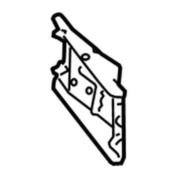 Nissan 62210-5Z000 Bracket-Bumper RH