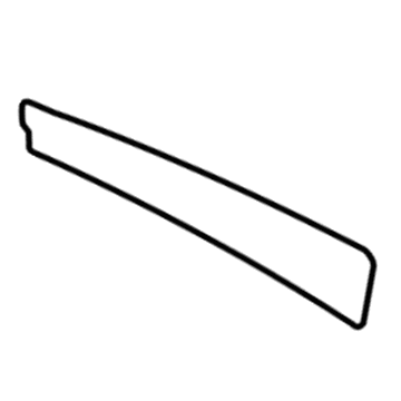 Honda 67326-SDA-A00 Tape, R. FR. Door Sash Center (Outer)