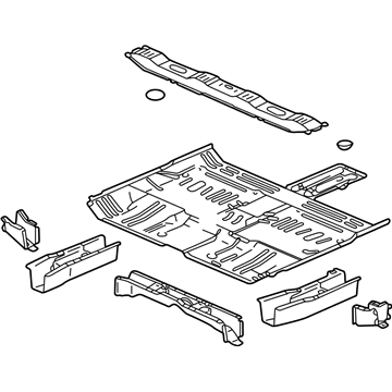 GM 22718956 Panel Asm, Floor
