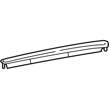 Lexus 55981-48010-C0 Garnish, Defroster Nozzle, NO.1