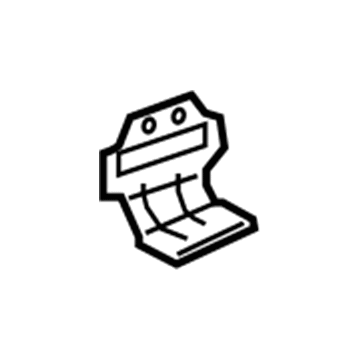 GM 23455220 Door Trim Panel Bracket