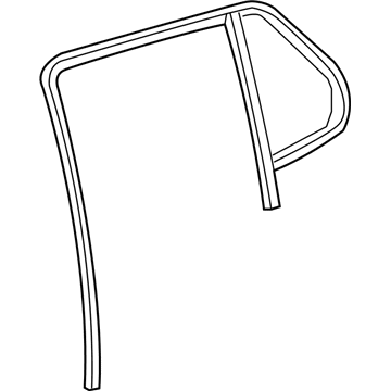 GM 84087979 Fixed Glass