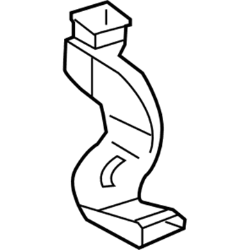 Toyota 87213-06080 Rear Duct