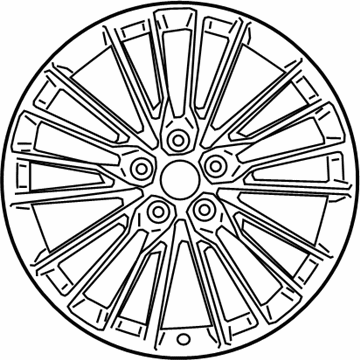 Lexus 42611-24750 Wheel, Disc