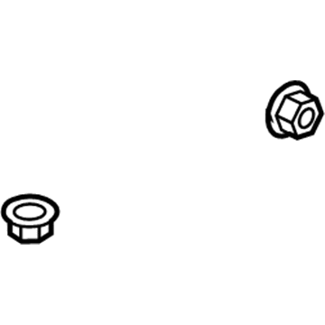 Kia 1327006007K Nut-Washer Assembly