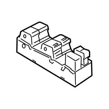 Nissan 25411-4BA0A Switch Assy-Power Window, Assist