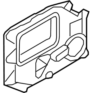 BMW 64-31-6-945-581 Sealing Frame, Bulkhead, Inner