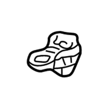 Infiniti 88304-50Y00 Hook-Cushion, Rear Seat