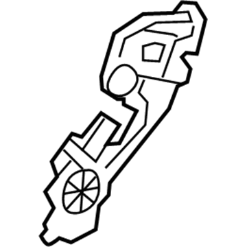 Lexus 69050-50080 Rear Door Lock Assembly, Right