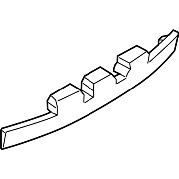 Nissan 85090-JM000 Energy ABSORBER-Rear Bumper