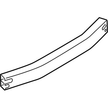 Nissan 85030-JM00A Reinforce-Inner Rear Bumper Center