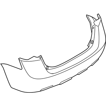 Nissan HEM22-JM04H Rear Bumper Cover