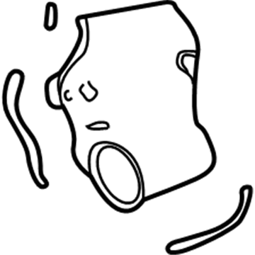Kia 2135039001 Cover Assembly-TIMINING