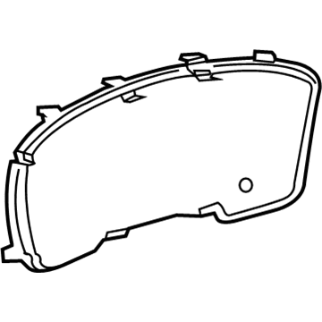 Toyota 83852-1AK50 Cluster Lens
