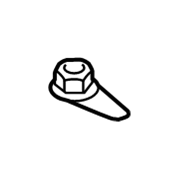 Mopar 6504065 Nut-HEXAGON FLANGE Locking