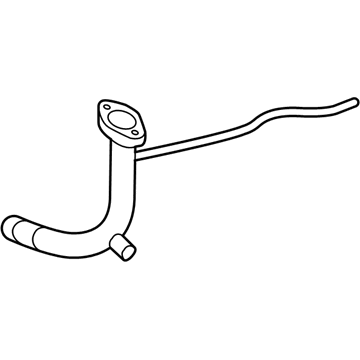 GM 24573171 Radiator Coolant Outlet Pipe Assembly