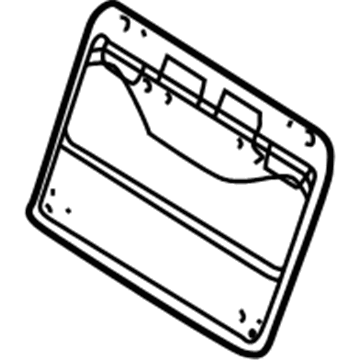 BMW 52-10-8-099-007 Lordosis Pad