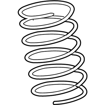 Lexus 48131-50240 Spring, Coil, Front