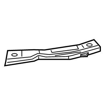Lexus 52258-0R040 BRACE, FR SUSPENSION