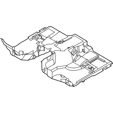 Nissan 74900-9BU1B CARPET ASSY-FLOOR