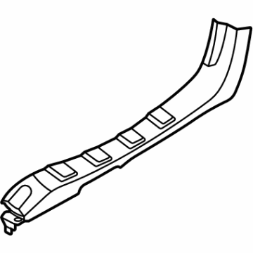 Nissan 769B6-9BU0A PLATE-KICKING, REAR RH