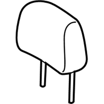 Toyota 71910-0C370-B2 HEADREST Assembly, Fr Se