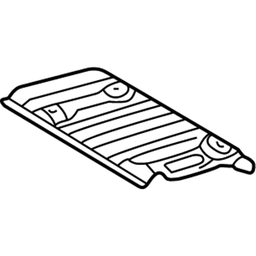GM 88970842 Shield, Exhaust Muffler Heat