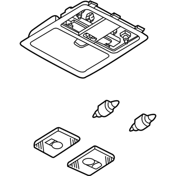 Nissan 26430-CD80E Lamp Assembly-Map