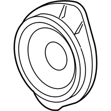 GM 15785264 Rear Door Speaker