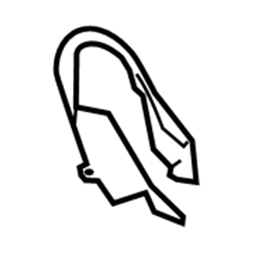 Infiniti 87331-1ME0A Finisher-Cushion, Front Seat Inner RH