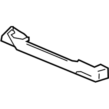 Infiniti 87325-1ME0A FINISHER Assembly-Rear, Front Cushion RH