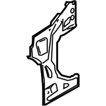BMW 41-21-7-136-759 Left Interior Column A