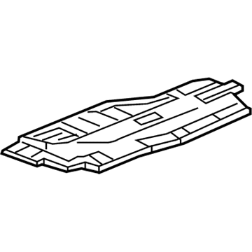 Honda 74601-T0A-A00 Plate A, Floor Ht/Ba