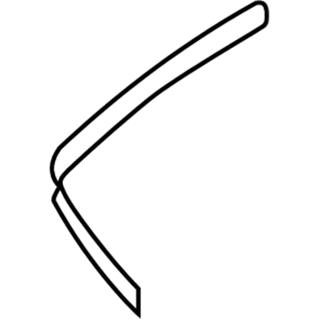 Hyundai 86671-3D001 Moulding-Rear Bumper, LH