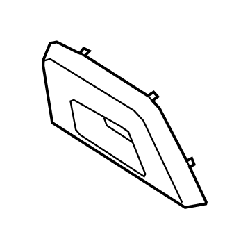 BMW 51-46-7-459-683 TRIM ROLL BAR FRONT, LEFT:514080
